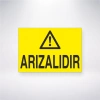 Arızalıdır Sticker 20X28 Cm