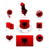 Arnavutluk Sticker Set