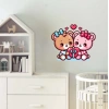 Aşık Ayıcıklar Duvar Stickerı