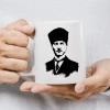 Atatürk Silüet Kupa Baskı