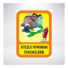 Ateşle Oynamak Tehlikelidir Sticker 20X28 Cm