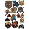 Ayı Sticker Set-6 12 Parça Telefon, Tablet, Defter, Laptop Sticker