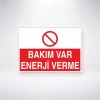 Bakım Var Enerji Verme Sticker 20X28 Cm