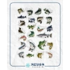 Balık ve Balıkçılık Sticker Set 3