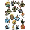 Balıkçı Sticker Set 17 Parça Telefon, Tablet, Defter, Laptop Sticker