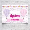 Balon Temalı Doğum Günü Afişi 50X70 cm