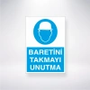 Baretini Takmayı Unutma Sticker 20X28 Cm