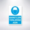 Baretleri Yerlerine Asın Sticker 20X28 Cm