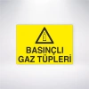Basınçlı Gaz Tüpleri Sticker 20X28 Cm