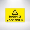Başınızı Çarpmayın Sticker 20X28 Cm