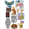 Baykuş Owl Sticker Set 11 Parça Telefon, Tablet, Defter, Laptop Sticker