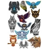 Baykuş Owl Sticker Set-2 13 Parça Telefon, Tablet, Defter, Laptop Sticker