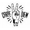 Carpe Diem Sticker 10x10 cmRenkli Sticker