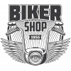 Biker Shop 1955 Sticker 10x10 cmRenkli Sticker