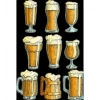 Bira Bardağı Sticker Set-1 9 Parça Telefon, Tablet, Defter, Laptop Sticker