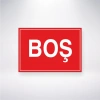 Boş Sticker 20X28 Cm