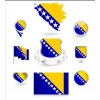 Bosna Hersek Sticker Set