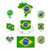 Brezilya Sticker SEt