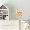 Çiçek Taçlı Sevimli Geyik Duvar Stickerı