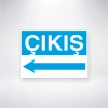 Çıkış <--- Sticker 20X28 Cm