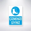 Çizmenizi Giyiniz Sticker 20X28 Cm