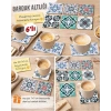 Dekoratif Desenler 11 7x7 – 6’lı Set Dekoratif Kare Tasarım