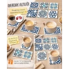 Dekoratif Desenler 9 7x7 – 6’lı Set Dekoratif Kare Tasarım