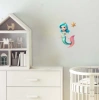 Deniz Kızı ve Deniz Yıldızı Duvar Stickerı
