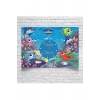 DENİZ VE BALIK TEMALI DOĞUM GÜNÜ AFİŞİ 70X100 cm