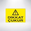 Dikkat Çukur Sticker 20X28 Cm
