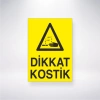Dikkat Kostik Sticker 20X28 Cm