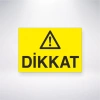 Dikkat Sticker 20X28 Cm