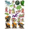 DinozorLAR Sticker Set 1 20 Parça Telefon, Tablet, Defter, Laptop Sticker