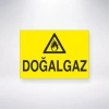 Doğal Gaz Sticker 20X28 Cm