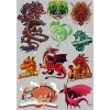 Dragon Ejderha Sticker Set-3 11 Parça Telefon, Tablet, Defter, Laptop Sticker