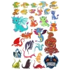 Ejderha Dragon Sticker Set 24 Parça Telefon, Tablet, Defter, Laptop Sticker