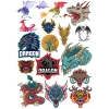 Ejderha Sticker Set 5 20 Parça Telefon, Tablet, Defter, Laptop Sticker