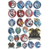 Ejderhalar Sticker Set 1 25 Parça Telefon, Tablet, Defter, Laptop Sticker