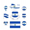 El Salvador Sticker Set