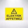 Elektrik Affetmez Sticker 20X28 Cm