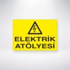 Elektrik Atölyesi Sticker 20X28 Cm