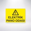 Elektrik Pano Odası Sticker 20X28 Cm