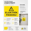 Elektrik Panosu Sticker 20X28 Cm