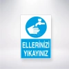 Ellerinizi Yıkayınız Sticker 20X28 Cm