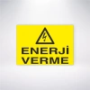 Enerji Verme Sticker 20X28 Cm