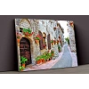 Eski Şehir Sokakları Kanvas
