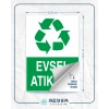 Evsel Atıklar Sticker 20X28 Cm