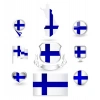 Finlandiya Sticker Set