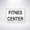 Fitnes Center Sticker 20X28 Cm