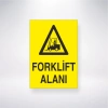 Forklift Alanı Sticker 20X28 Cm